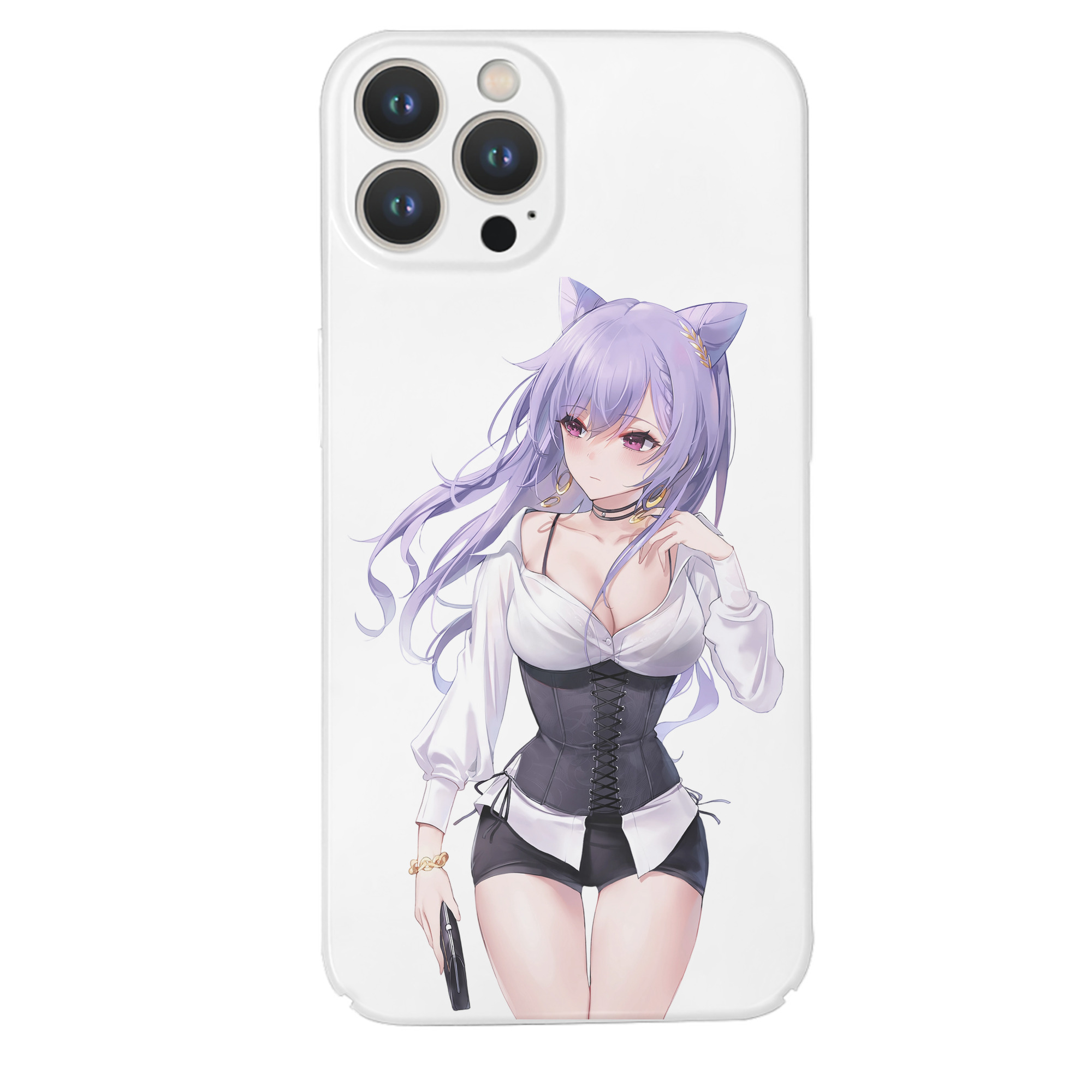 げんし神 刻晴 こくせい genshin Kokusei 【iPhone 14シリーズ対応】ハードケース